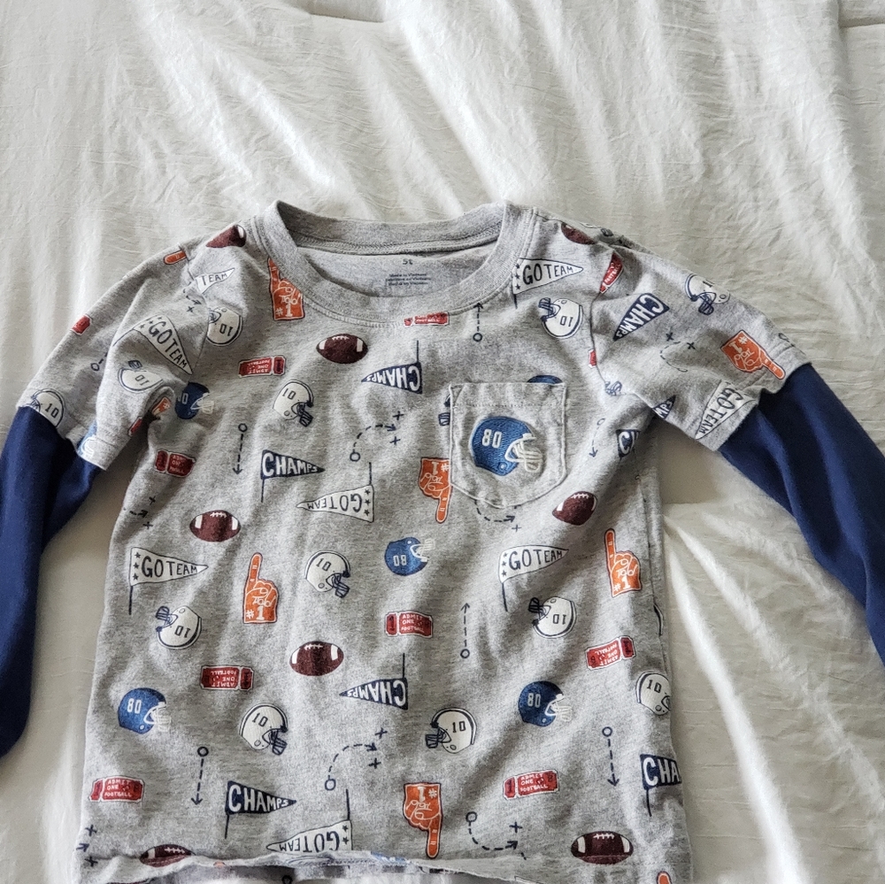 Caters long sleeve 5t boys shirt